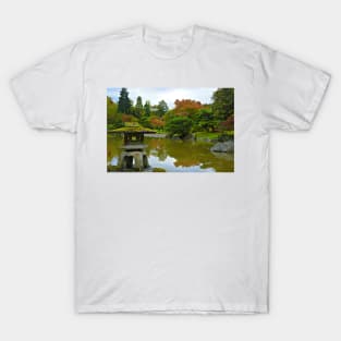 Koi Pond and Pagoda T-Shirt